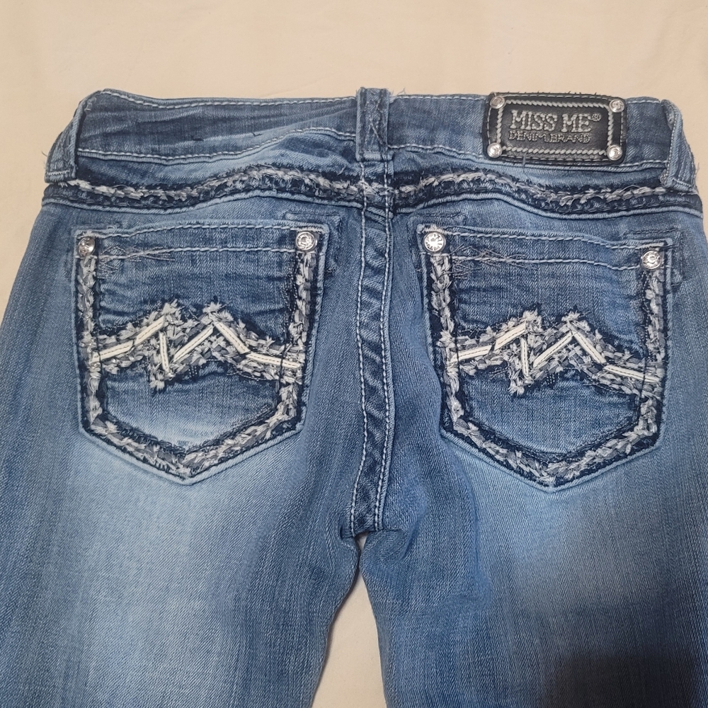 Women's Miss Me size 26 Je1205BR boot jeans